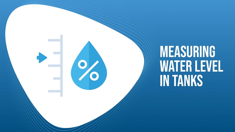 Measuring water level in tanks