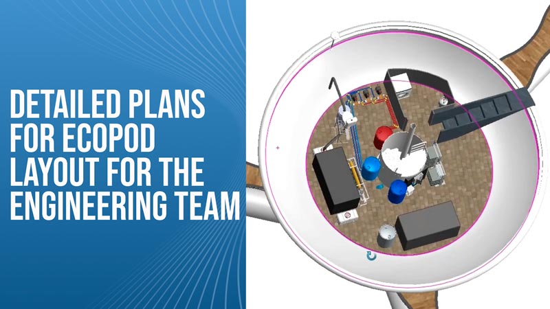 Detailed Plans for EcoPod Layout for the Engineering Team