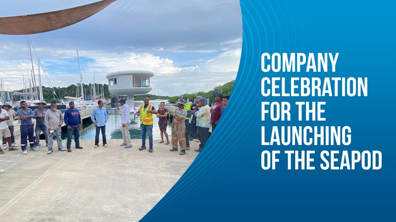 Company Celebration for the Launching of the SeaPod