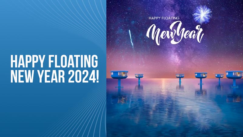 Happy Floating New Year 2024