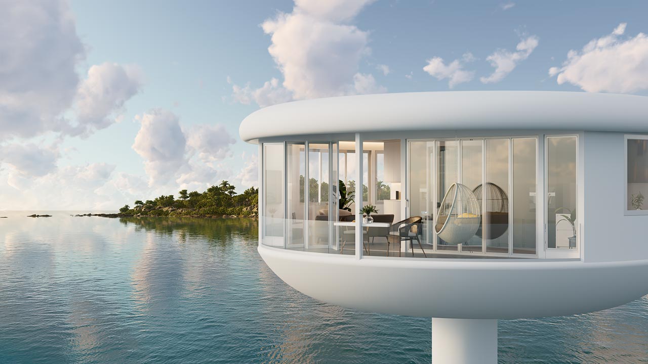 While minimizing environmental impact, SeaPods provide a luxurious and comfortable waterfront living experience.
